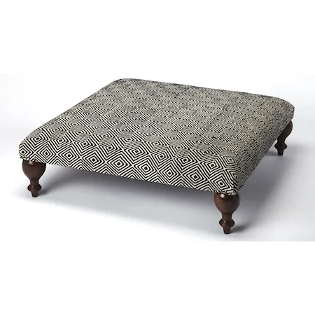 Romulus Upholstered Cocktail Ottoman